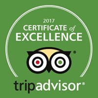 trip advisor certificate of excellence 2017